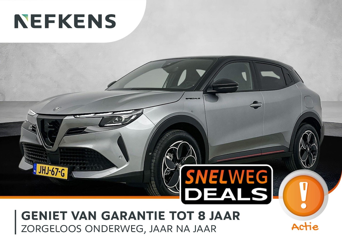 Alfa Romeo Junior - 1.2 Turbo Hybrid Ibrida Speciale | Sport stoelen | Panoramadak | Dodehoekdetectie | Apple - AutoWereld.nl