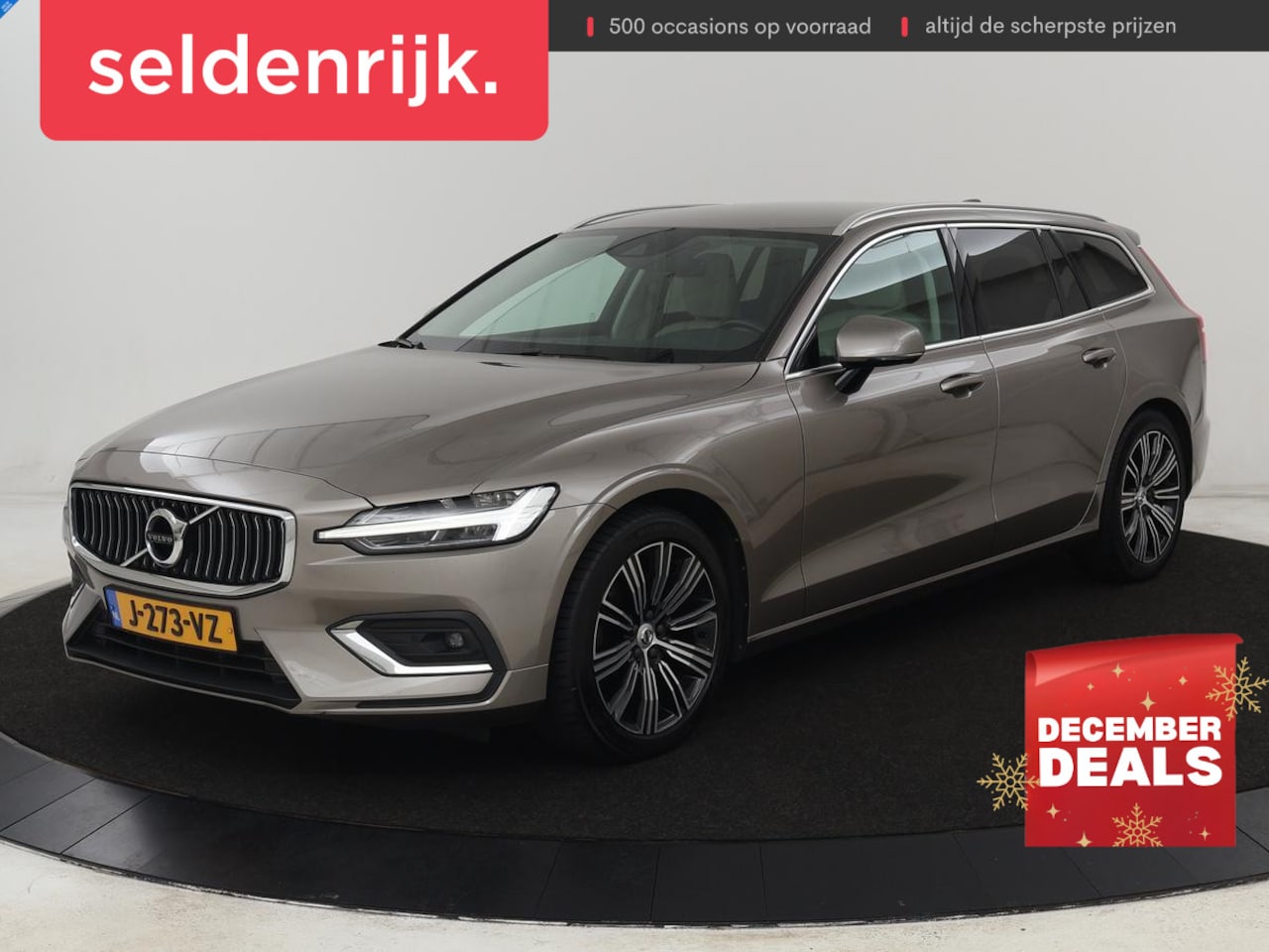Volvo V60 - 2.0 B4 Inscription | Trekhaak | Leder | Stoel & stuurverwarming | Camera | Adaptive cruise - AutoWereld.nl