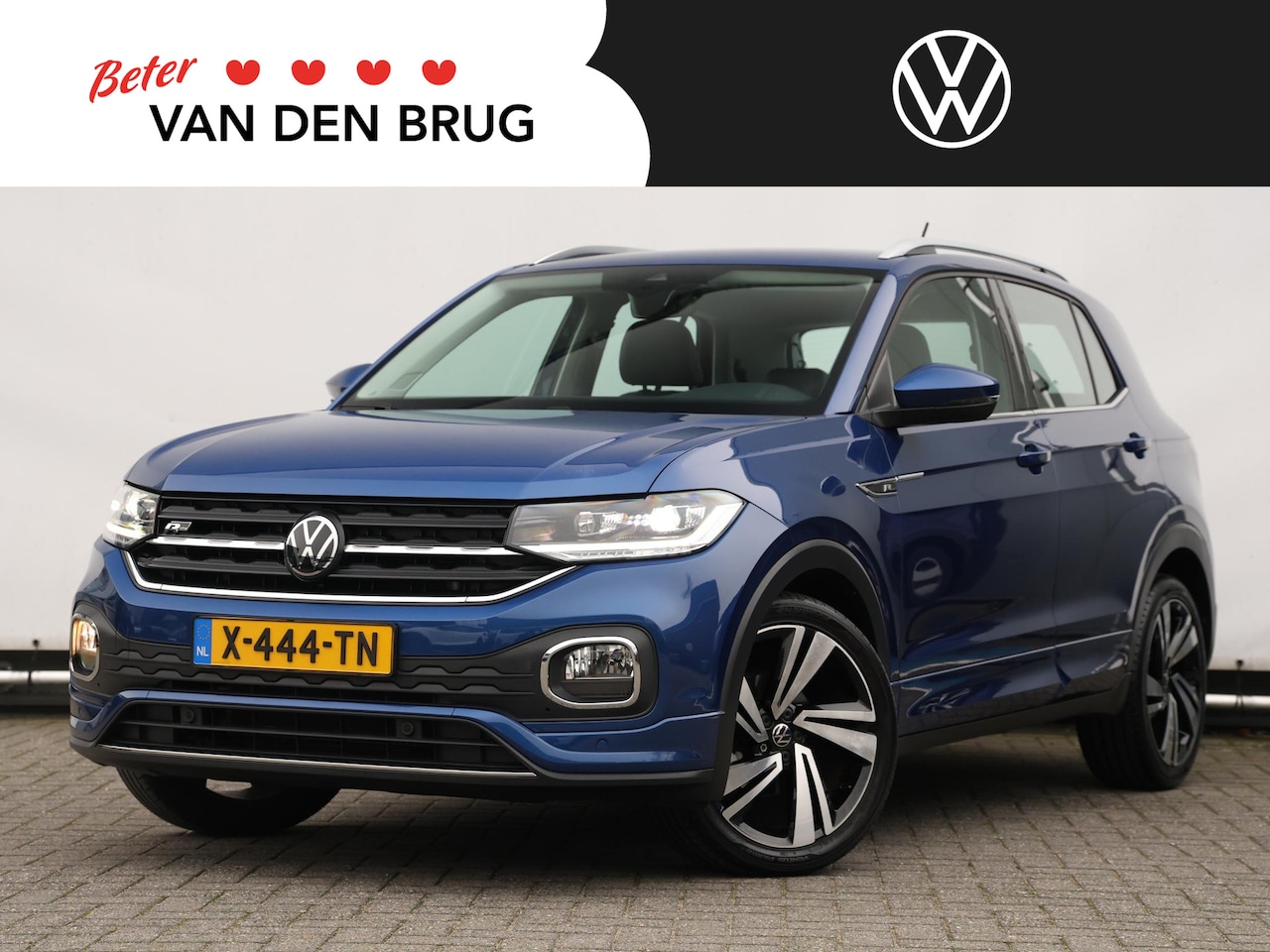 Volkswagen T-Cross - 1.0 TSI R-Line 110PK | Led | Navigatie | Camera | Keyless | Spiegelpakket - AutoWereld.nl