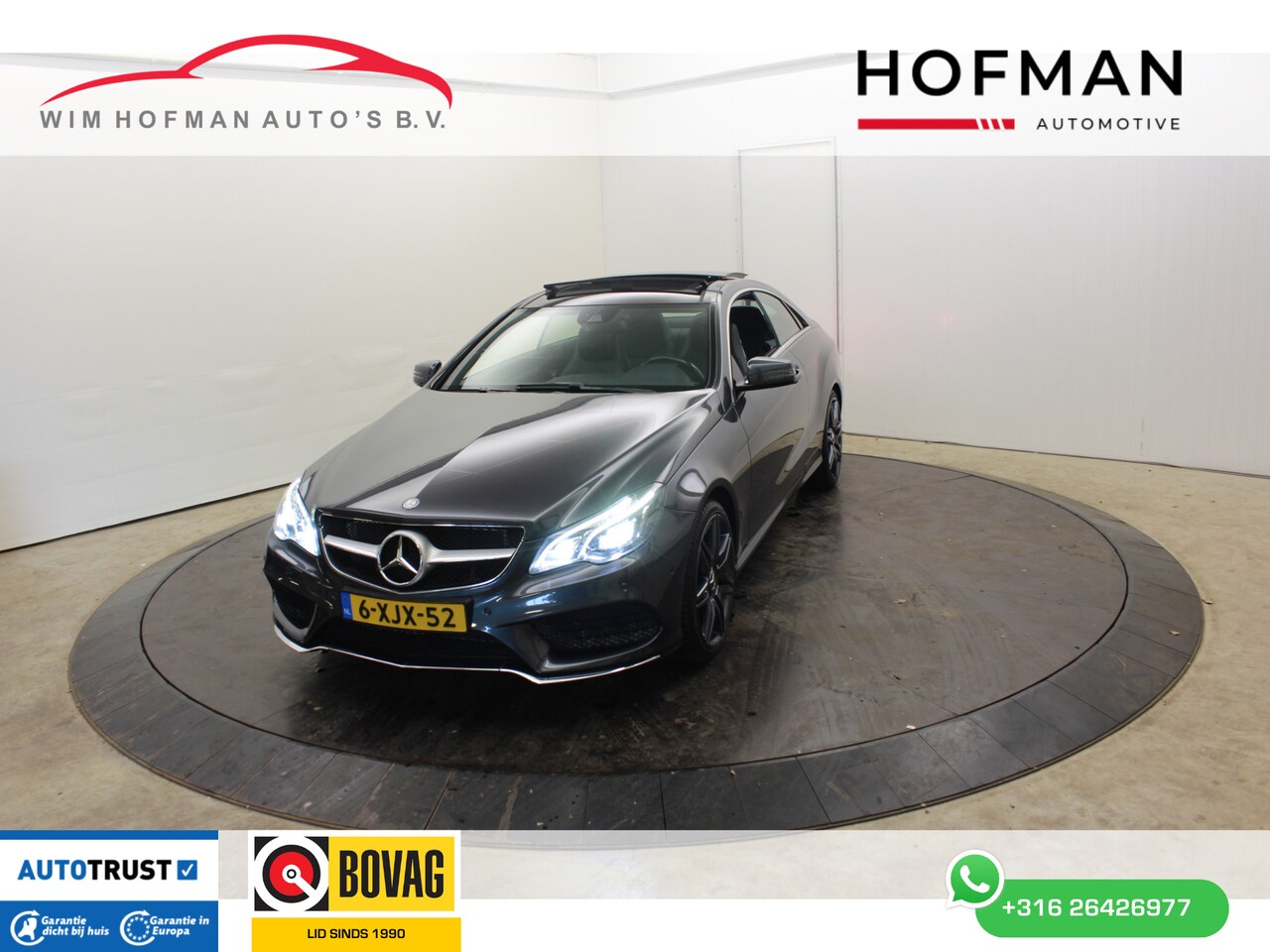 Mercedes-Benz E-klasse Coupé - 400 Prestige AMG Line Pano Cam Dhoek El-stoelen Navi - AutoWereld.nl