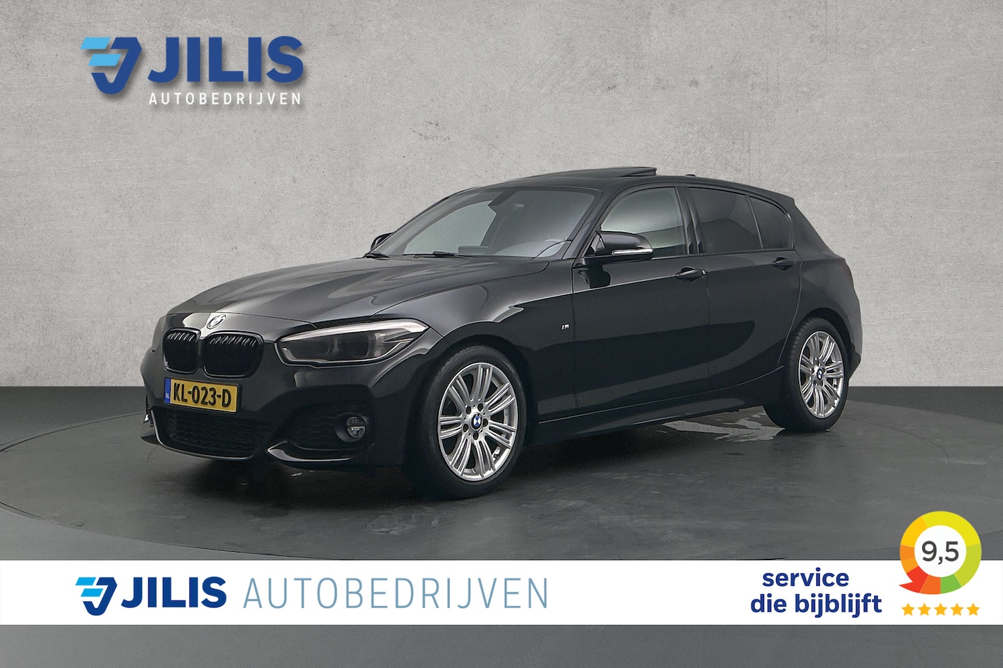 BMW 1-serie - 116i High Executive M-sport | Leder | Schuifdak | Stoelverwarming | LED - AutoWereld.nl