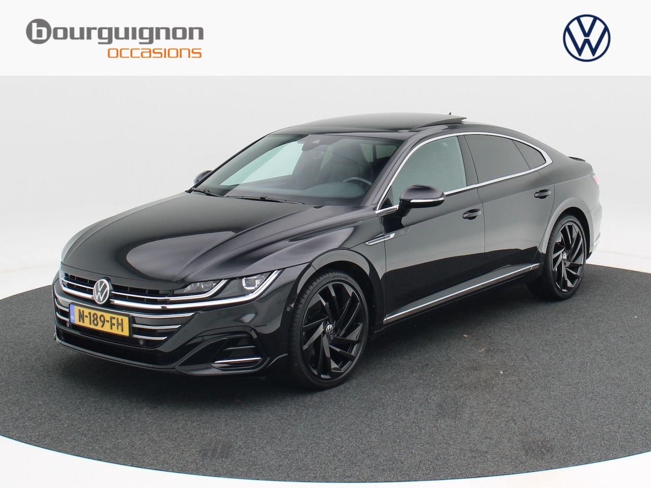 Volkswagen Arteon - 2.0 TDi 200 Pk Automaat R-Line Business+ | Panoramadak | Volledig Leder | Elektrische Stoe - AutoWereld.nl