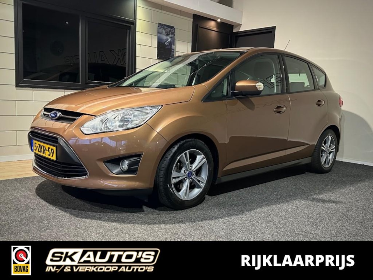 Ford C-Max - 1.0 EDITION l NAP l TREKHAAK l AIRCO l NW DISTRI l LMV - AutoWereld.nl