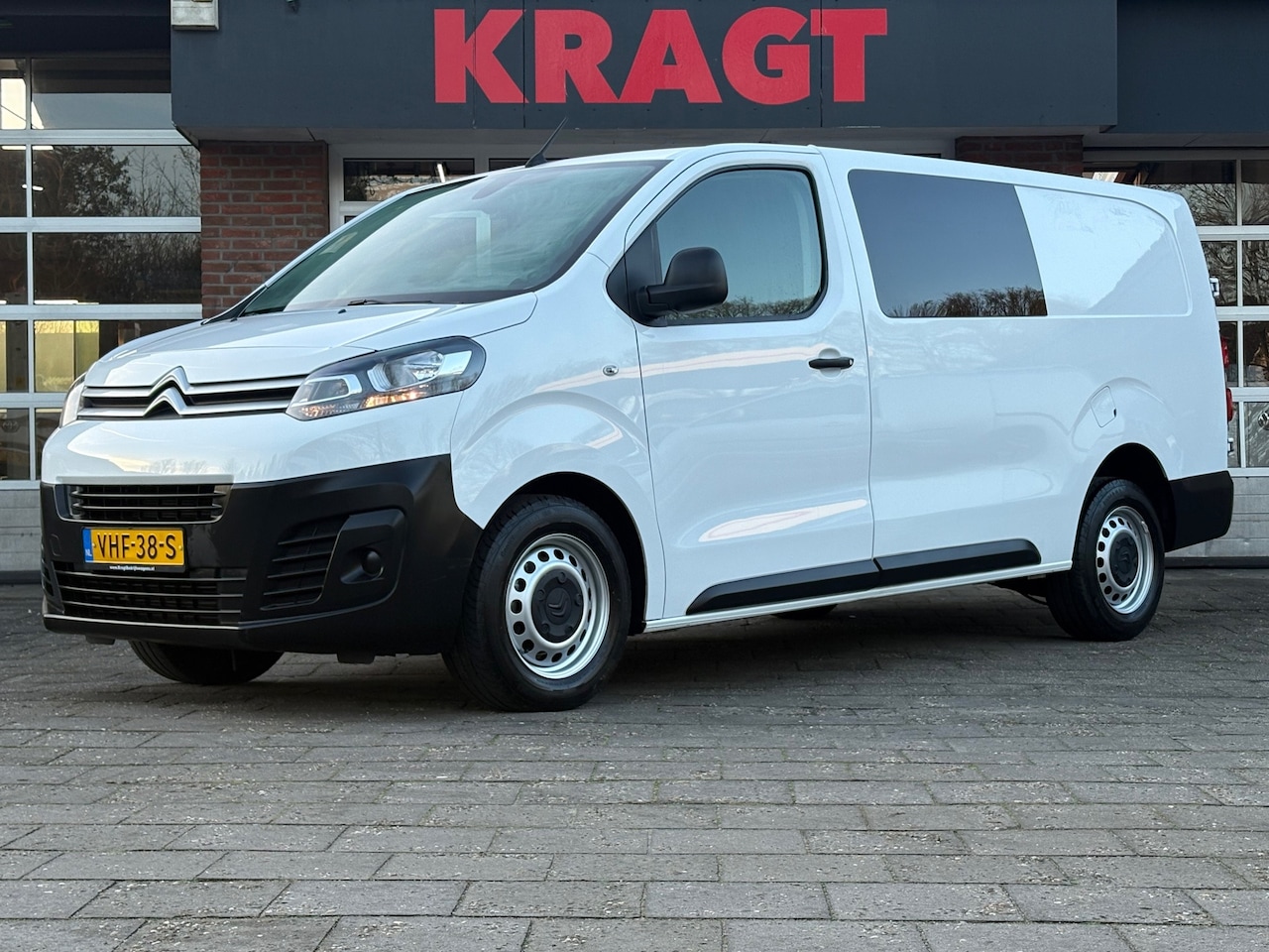 Citroën Jumpy - 2.0 BlueHDI 122PK XL Club DC|DUBBELCABINE|NAP|airco|cruise|bluetooth|parkeersensoren achte - AutoWereld.nl