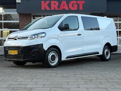 Citroën Jumpy - 2.0 BlueHDI 122PK XL Club DC|DUBBELCABINE|NAP|airco|cruise|bluetooth|parkeersensoren achte