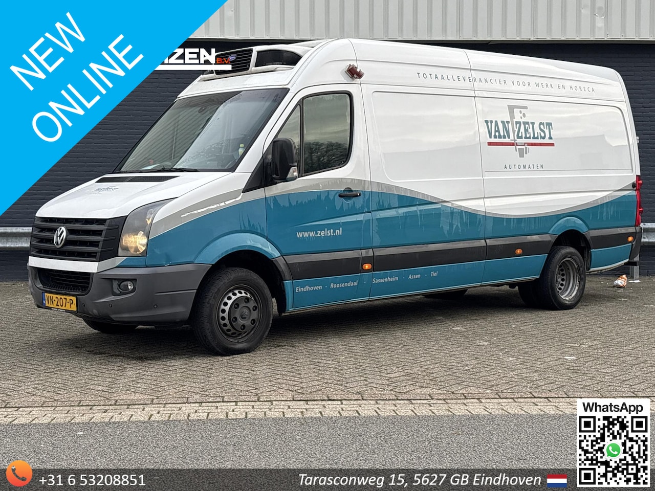 Volkswagen Crafter - 50 2.0 TDI L4H2 Dubbel Lucht | € 7.850,- NETTO! | Vries/Koelwagen °C-30 | Bijrijdersbank | - AutoWereld.nl