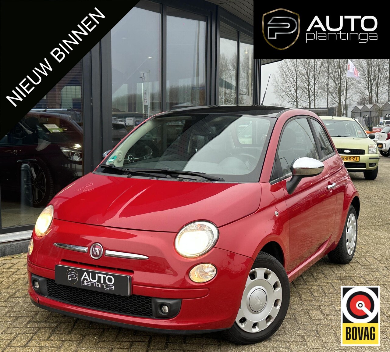 Fiat 500 - 1.2 Naked | Airco | D-Riem is Vervangen | Nieuwe APK | - AutoWereld.nl
