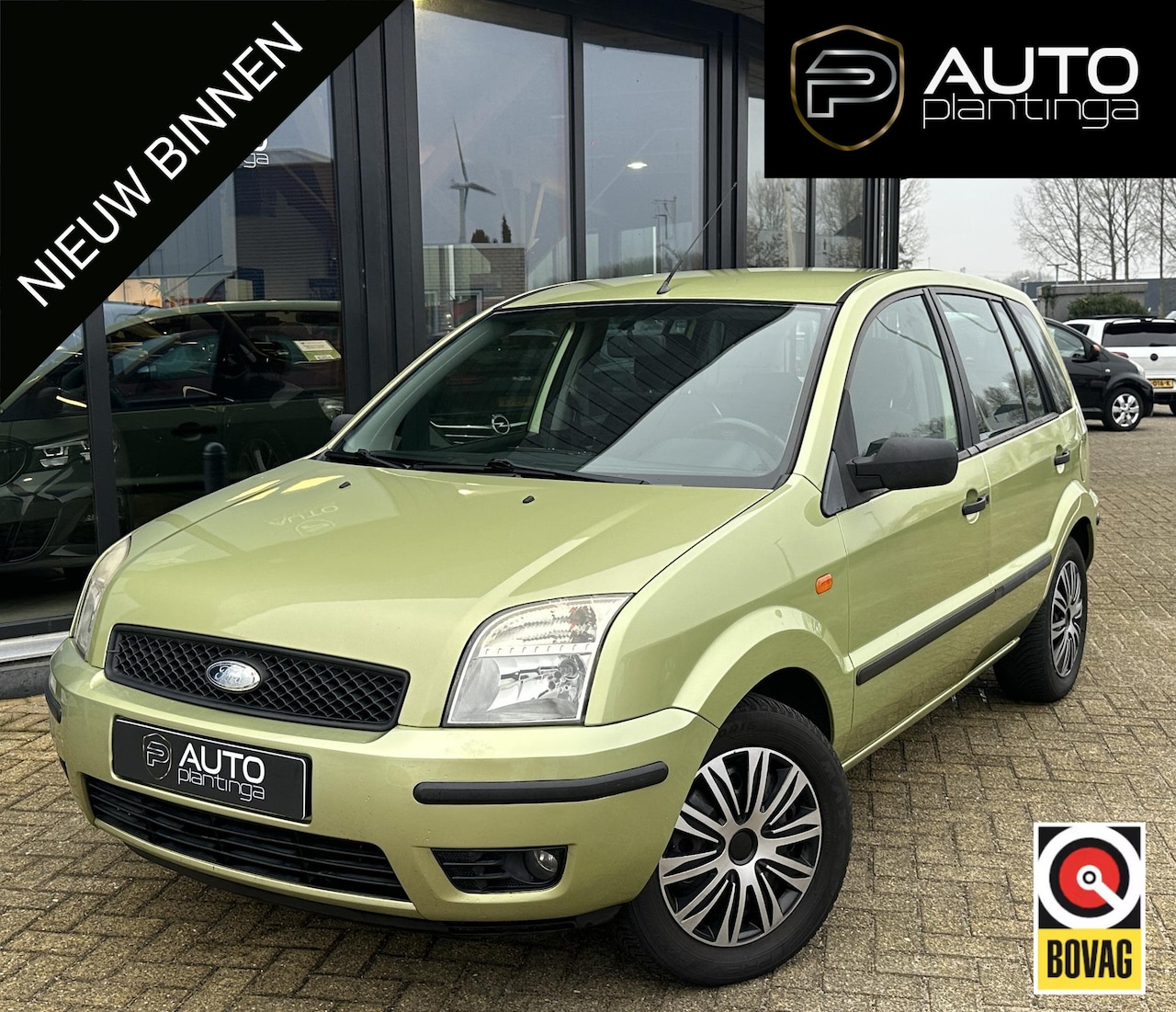 Ford Fusion - 1.4-16V Ghia AUTOMAAT | Nette Staat | Onderhoudshistorie | Airco | Trekhaak | Elek Ramen e - AutoWereld.nl