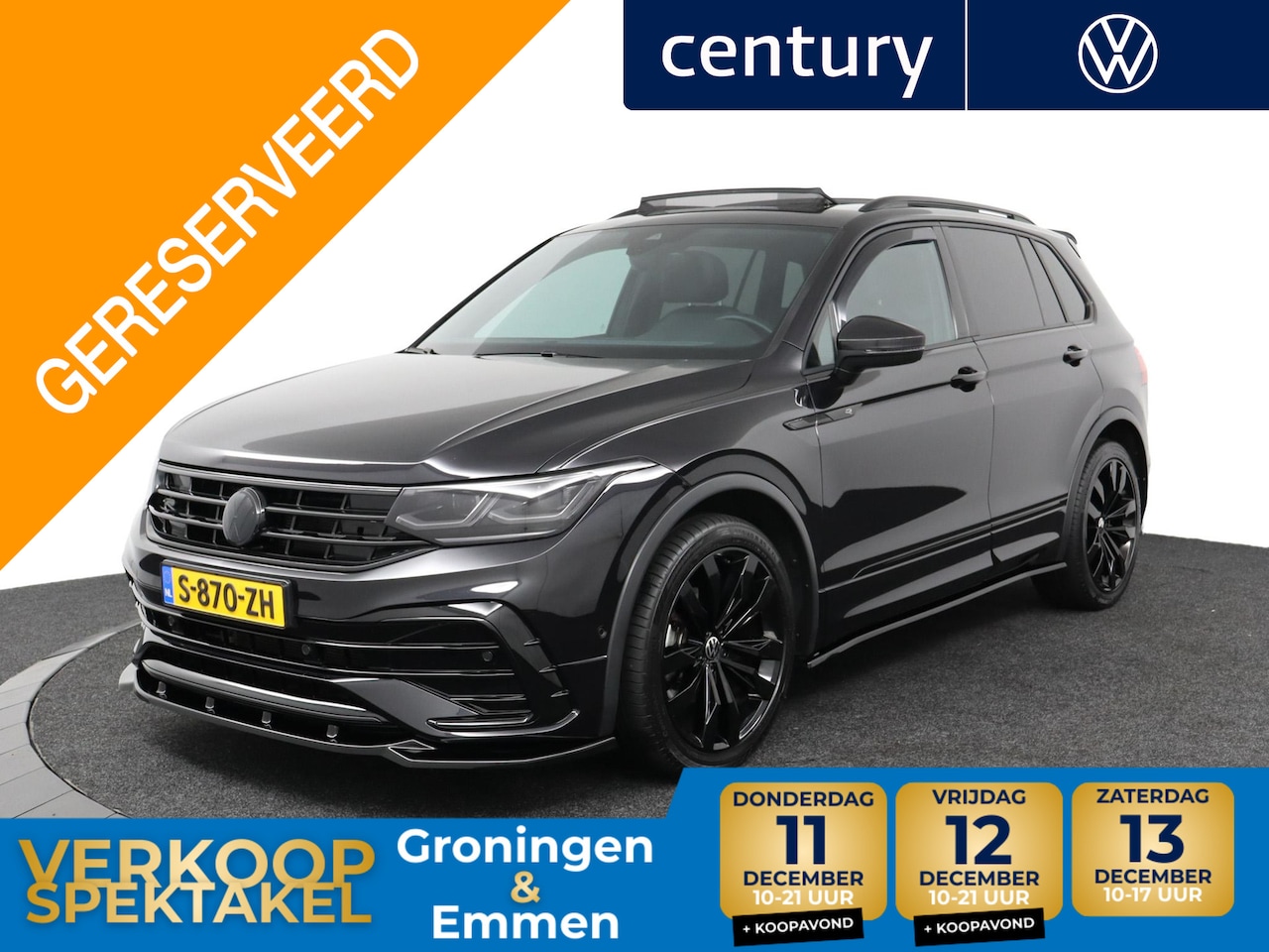 Volkswagen Tiguan - 1.5 TSI 150Pk Automaat R-Line Black Edition - AutoWereld.nl