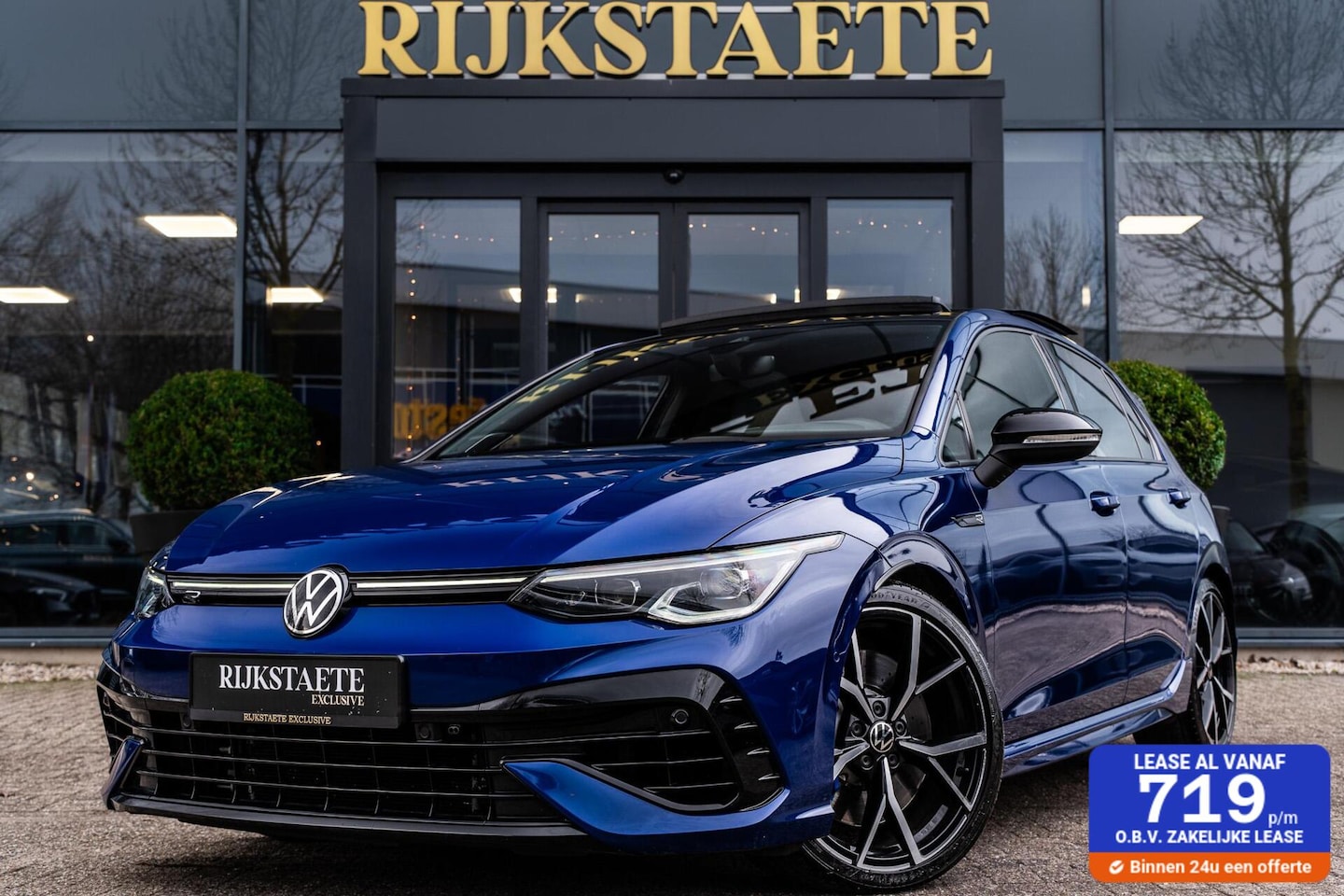 Volkswagen Golf - 2.0 TSI R 4Motion|PANO|AKRAPOVIC|HEAD-UP|H&K - AutoWereld.nl