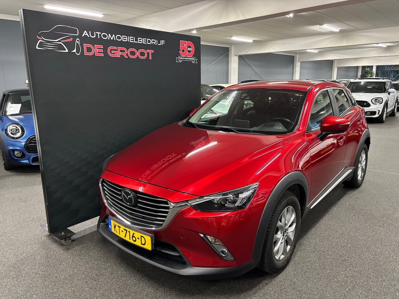 Mazda CX-3 - 2.0 SkyActiv-G 120 GT-M NL-Auto met leder, Navigatie, Adaptieve Cruise Control enz. - AutoWereld.nl