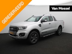 Ford Ranger - 2.0 EcoBlue Wildtrak Supercab | Navigatie | Apple Carplay | Leder | Winter Pakket |