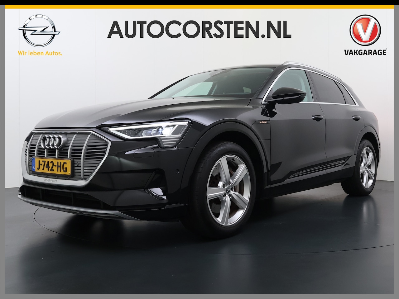 Audi e-tron - 50 Quattro Business Edition 71kWh SOH 91% Navi Ecc Memory Camera DAB Pdc Stoelverwarming E - AutoWereld.nl