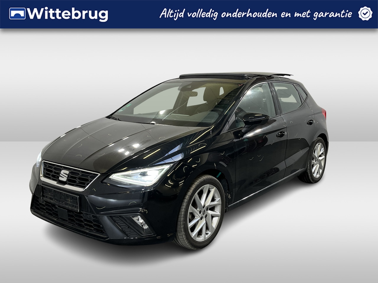 SEAT Ibiza - 1.0 TSI FR /AUTOMAAT/ PANO/ DIGITAL DASH/ FULL LINK/ LED/ PARK. SENSOREN + CAMERA/ NAVI/ C - AutoWereld.nl