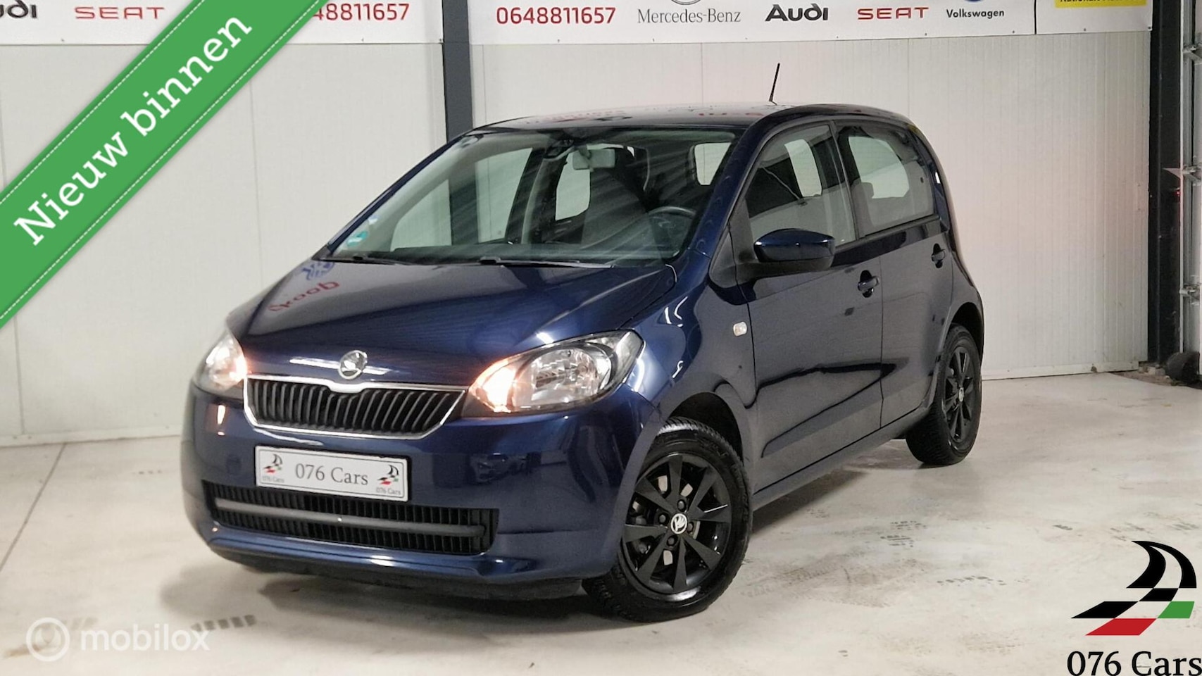 Skoda Citigo - 1.0 Sport /NAVI/STOELVERWARMING/CRUISECONTROL/DEALERONDERHOUDEN - AutoWereld.nl