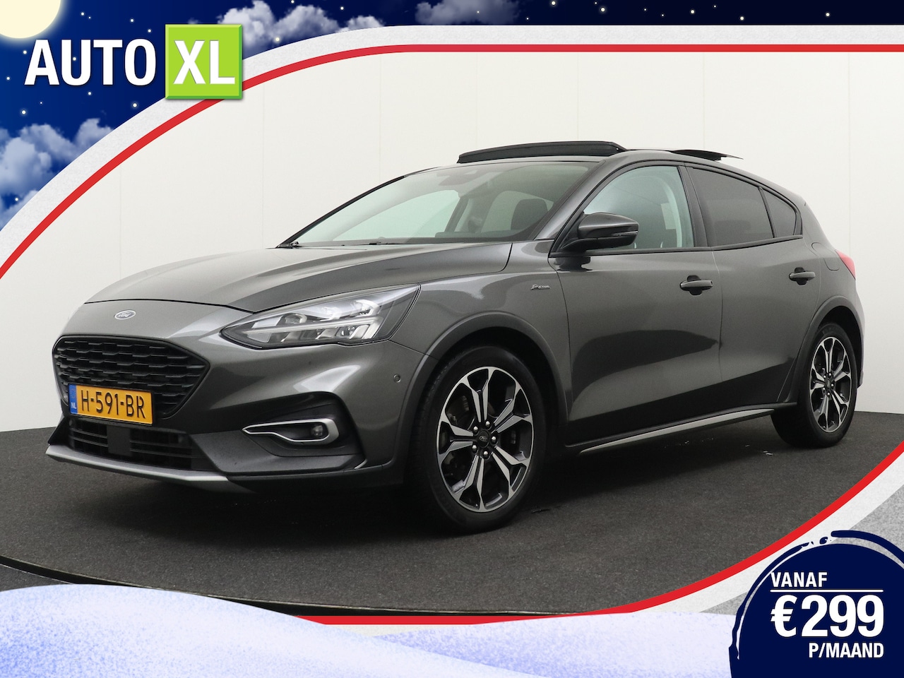 Ford Focus - 1.0T 125 PK Active Pano-dak Carplay Camera - AutoWereld.nl