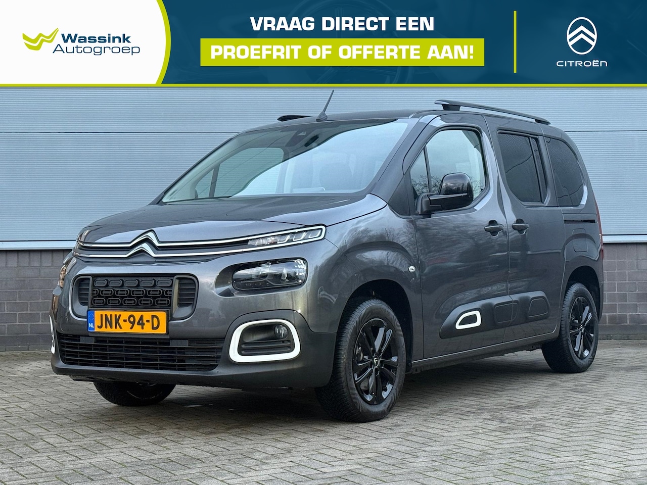 Citroën Berlingo - 1.2 130 pk automaat Shine | camera | climate control | stoelverwarming - AutoWereld.nl