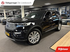Ford Explorer - 3.0 V6 EcoBoost PHEV Platinum 7 persoons / 360 camera / stoel verwarming + koeling / Panor