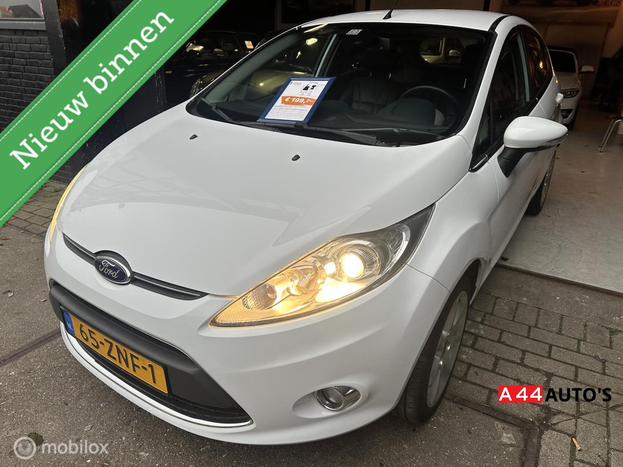 Ford Fiesta - 1.25*NL AUTO NAP✅*SLECHTS 58681KM*VOL LEDER * - AutoWereld.nl