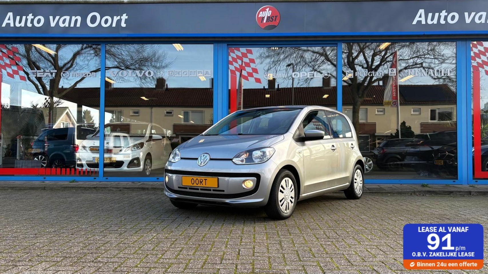 Volkswagen Up! - 1.0 move up 5drs.. AIrco ,, Stoel vervwarming - AutoWereld.nl