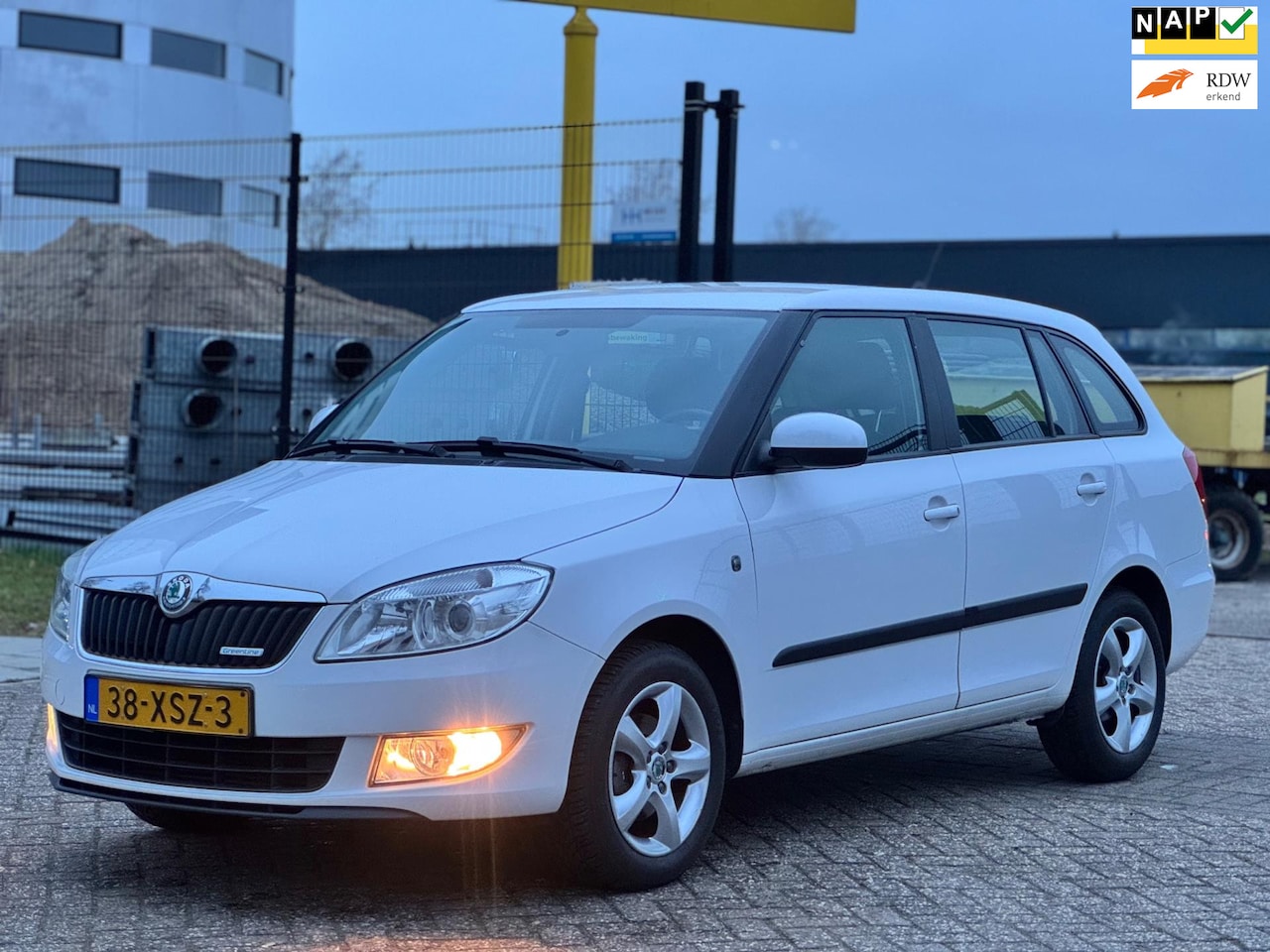 Skoda Fabia Combi - 1.2 TDI Greenline|NAVI|AIRCO|CRUISE|IN TOPSTAAT - AutoWereld.nl