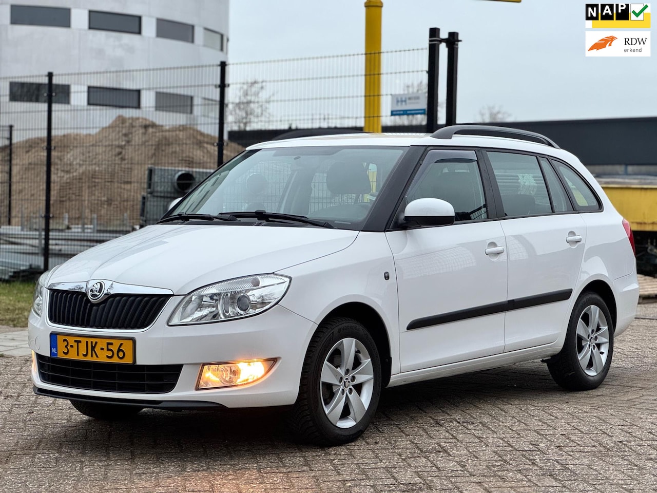 Skoda Fabia Combi - 1.2 TDI Greenline|1STE EIG|NAVI|AIRCO|CRUISE|UITMUNTENDSTAAT - AutoWereld.nl