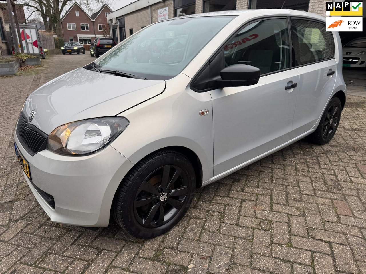 Skoda Citigo - 1.0 Greentech Arctic AIRCO ORG 48100 KM NAP O.H BOEKJES 15.LM MOOI VELGEN UNIEK KM!!! - AutoWereld.nl