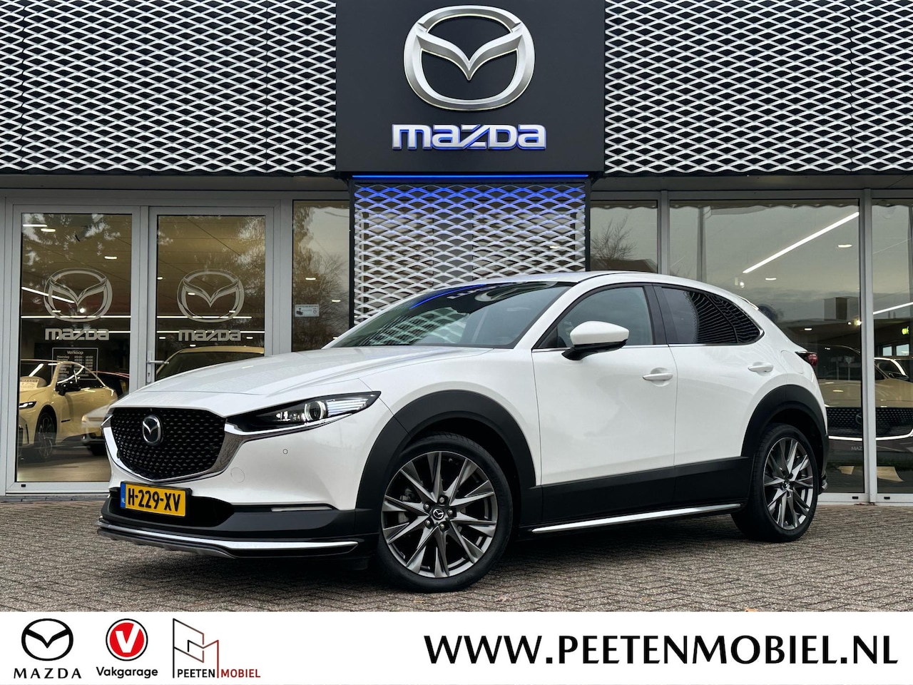 Mazda CX-30 - 2.0 e-SkyActiv-X M Hybrid Luxury AUTOMAAT | SCHUIFKANTELDAK | 360 CAMERA | AFNEEMBARE TREK - AutoWereld.nl