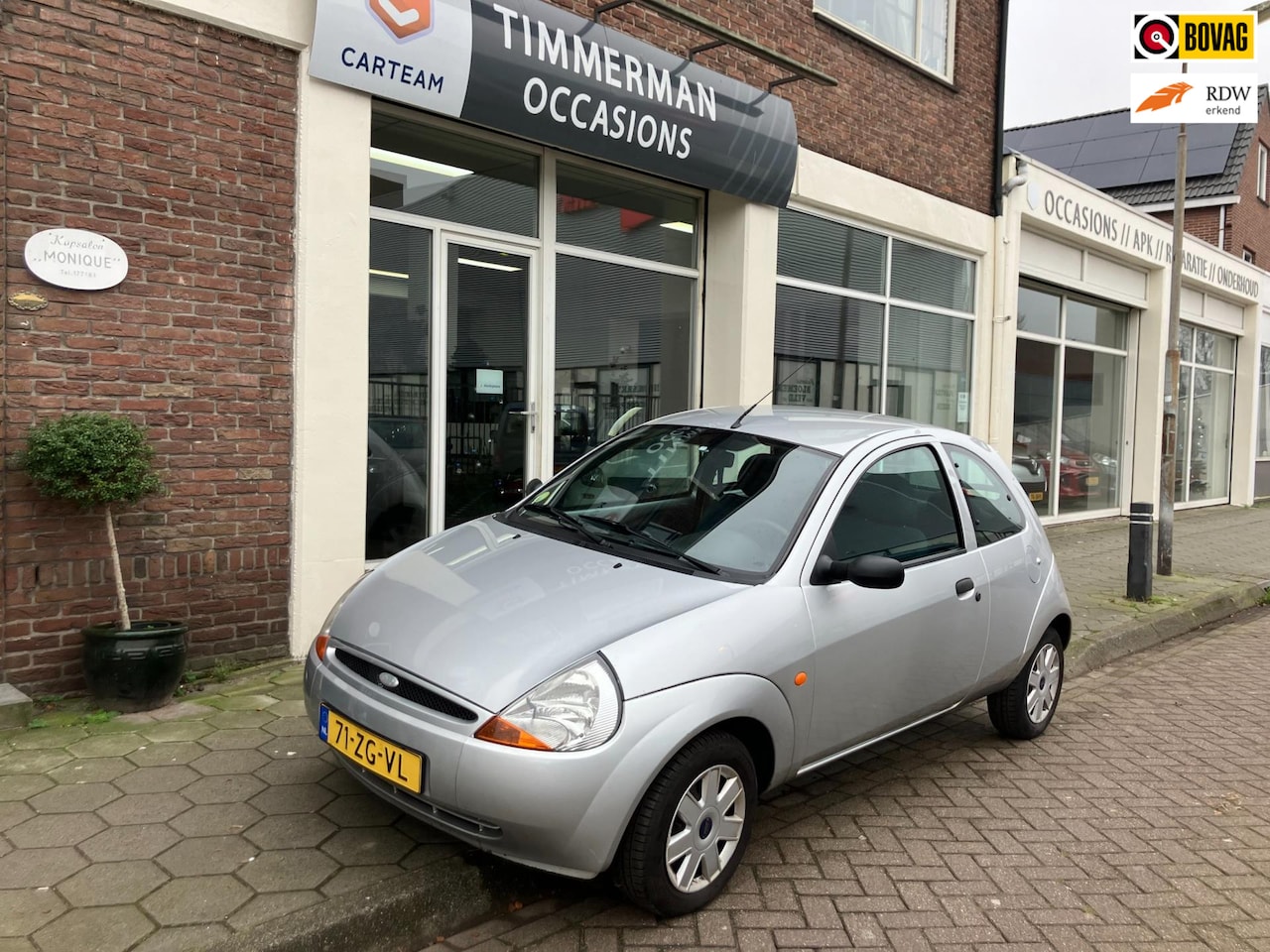 Ford Ka - 1.3 Cool & Sound|Airco|APK jan'27 - AutoWereld.nl