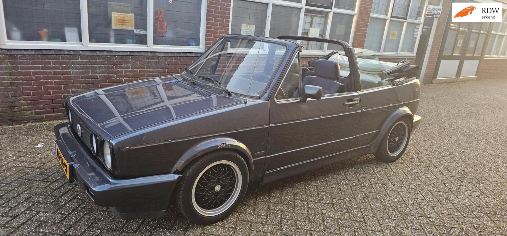Volkswagen Golf Cabriolet - 1.8 dx GTI motor BBS GTI poke Quartetset - AutoWereld.nl