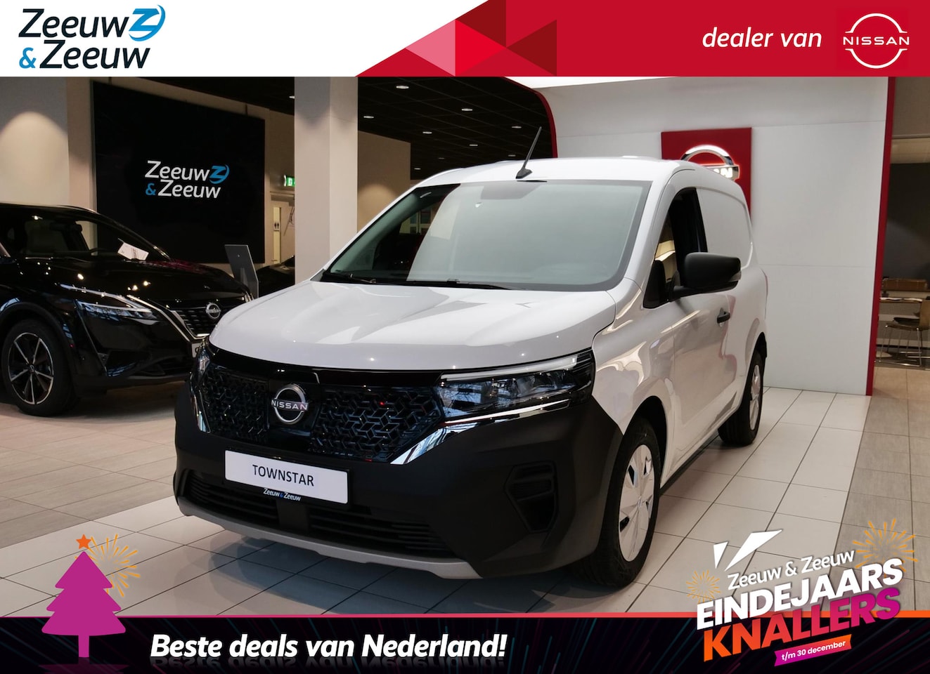Nissan Townstar - N-Connecta L2 44 kWh Nissan TOWNSTAR N-Connecta L2 45 kWh | 22% VOORRAAD KORTING | TREKVER - AutoWereld.nl