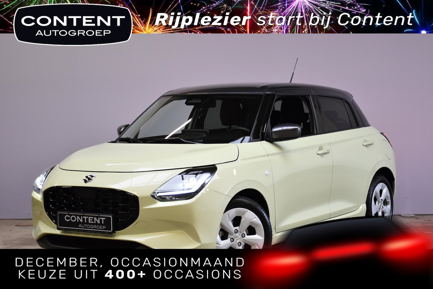 Suzuki Swift - 1.2 Smart Hybrid Style | Automaat | Navi |Cruise |LED | Uniek - AutoWereld.nl