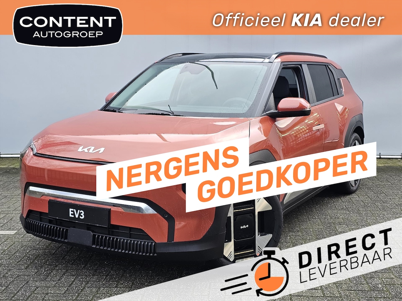 Kia EV3 - 58,3 kWh 204pk Plus Advanced I Uit Voorraad Direct Rijden. - AutoWereld.nl