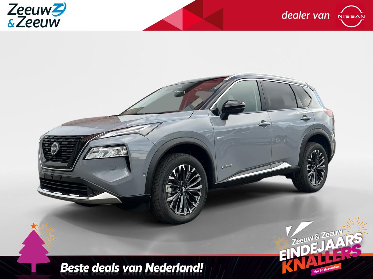 Nissan X-Trail - 1.5 e-Power Tekna ||€2500,- VOORRAADKORTING OP=OP | ELEKTRISCHE ACHTERKLEP | 360 GRADEN CA - AutoWereld.nl