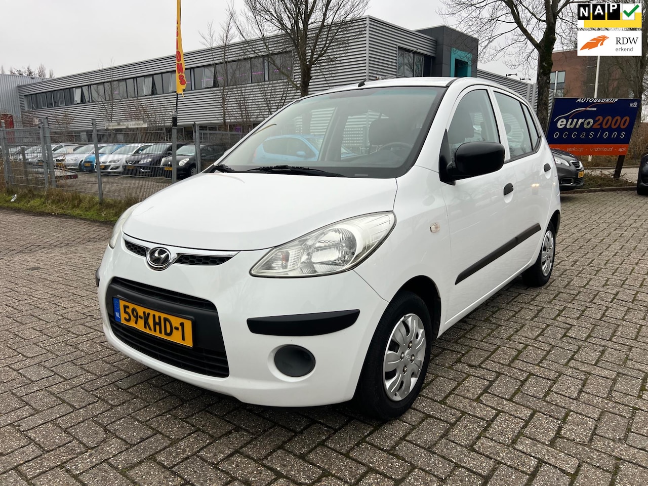 Hyundai i10 - 1.1 Active - Elektr Ramen - C.v - Nieuwe Apk - AutoWereld.nl