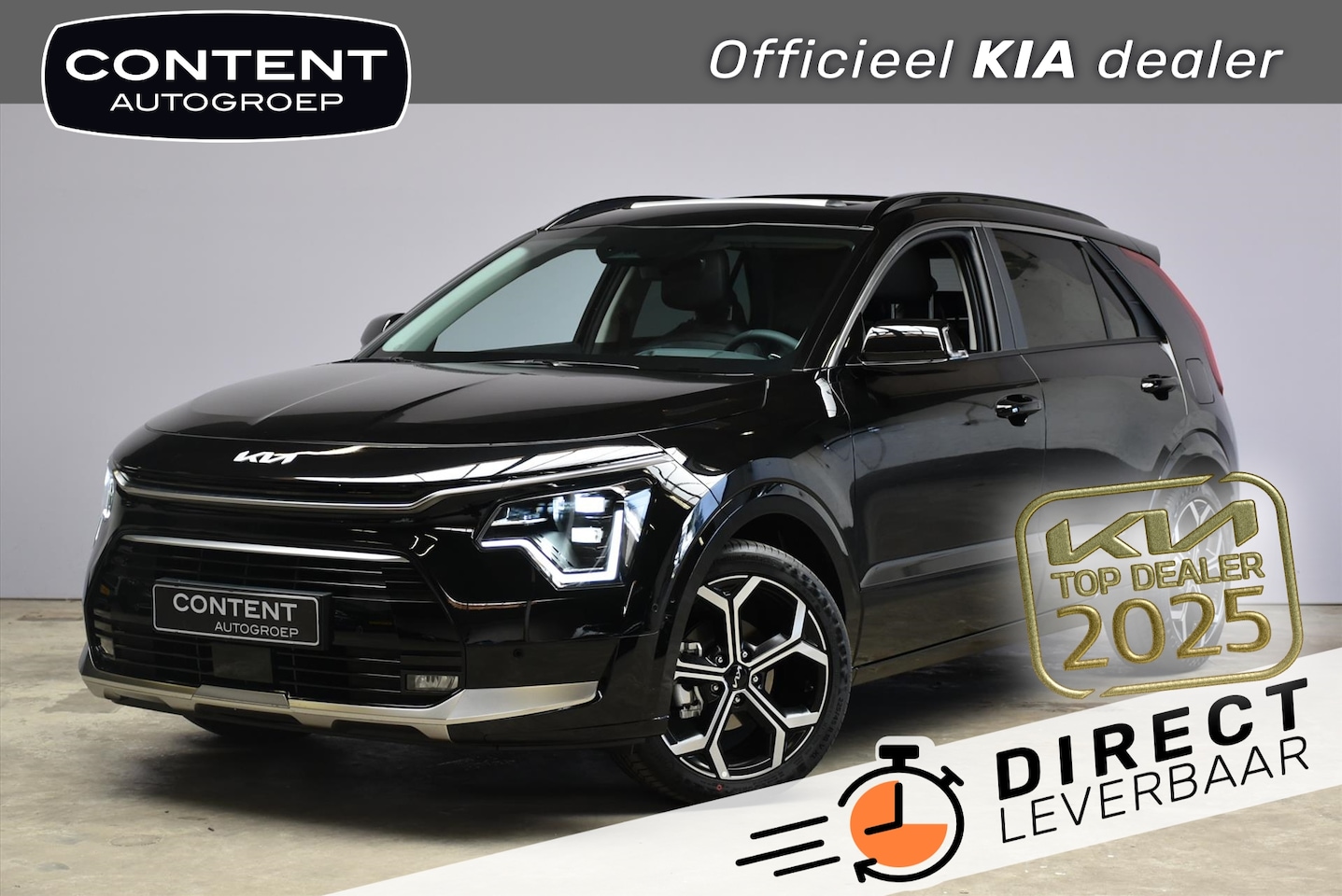 Kia Niro - 1.6 GDi Hybrid DCT6 ExecutiveLine DIRECT LEVERBAAR - AutoWereld.nl