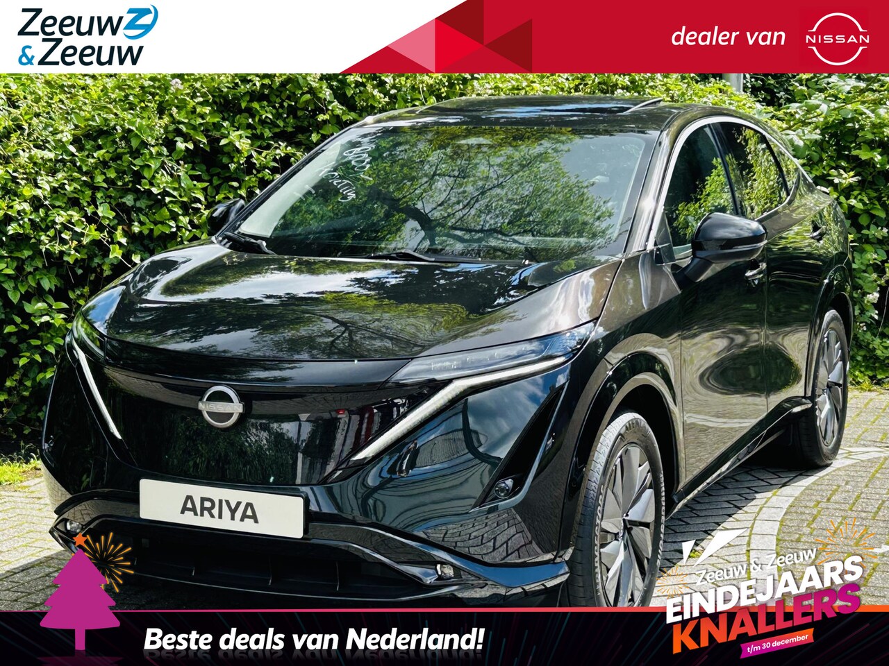 Nissan Ariya - Evolve 66 kWh | €2.000,- voorraad korting inclusief inruilpremie | Navigatie, Apple Carpla - AutoWereld.nl