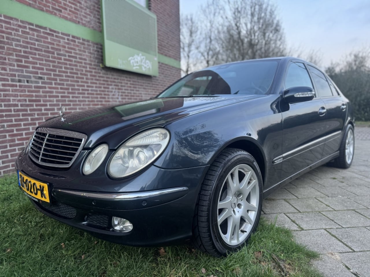 Mercedes-Benz E-klasse - 320 Avant*2003*Ecc|Cruise|O-dak|Leder|Nav - AutoWereld.nl