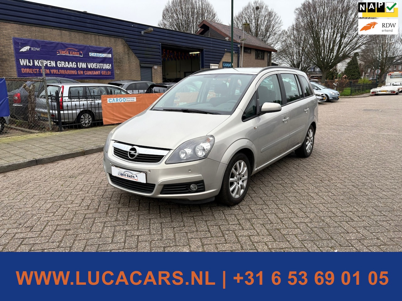 Opel Zafira - 1.6 Temptation 7p NIEUWE APK! - AutoWereld.nl