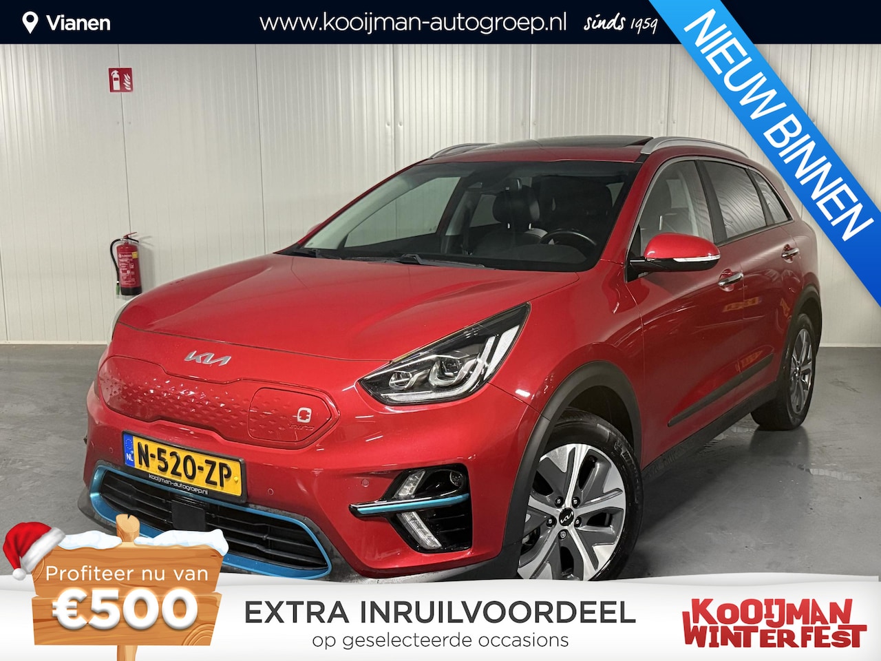 Kia e-Niro - ExecutiveLine 64 kWh 1e eigenaar, slechts 47012 km! Full option SOH beschikbaar zeer nette - AutoWereld.nl