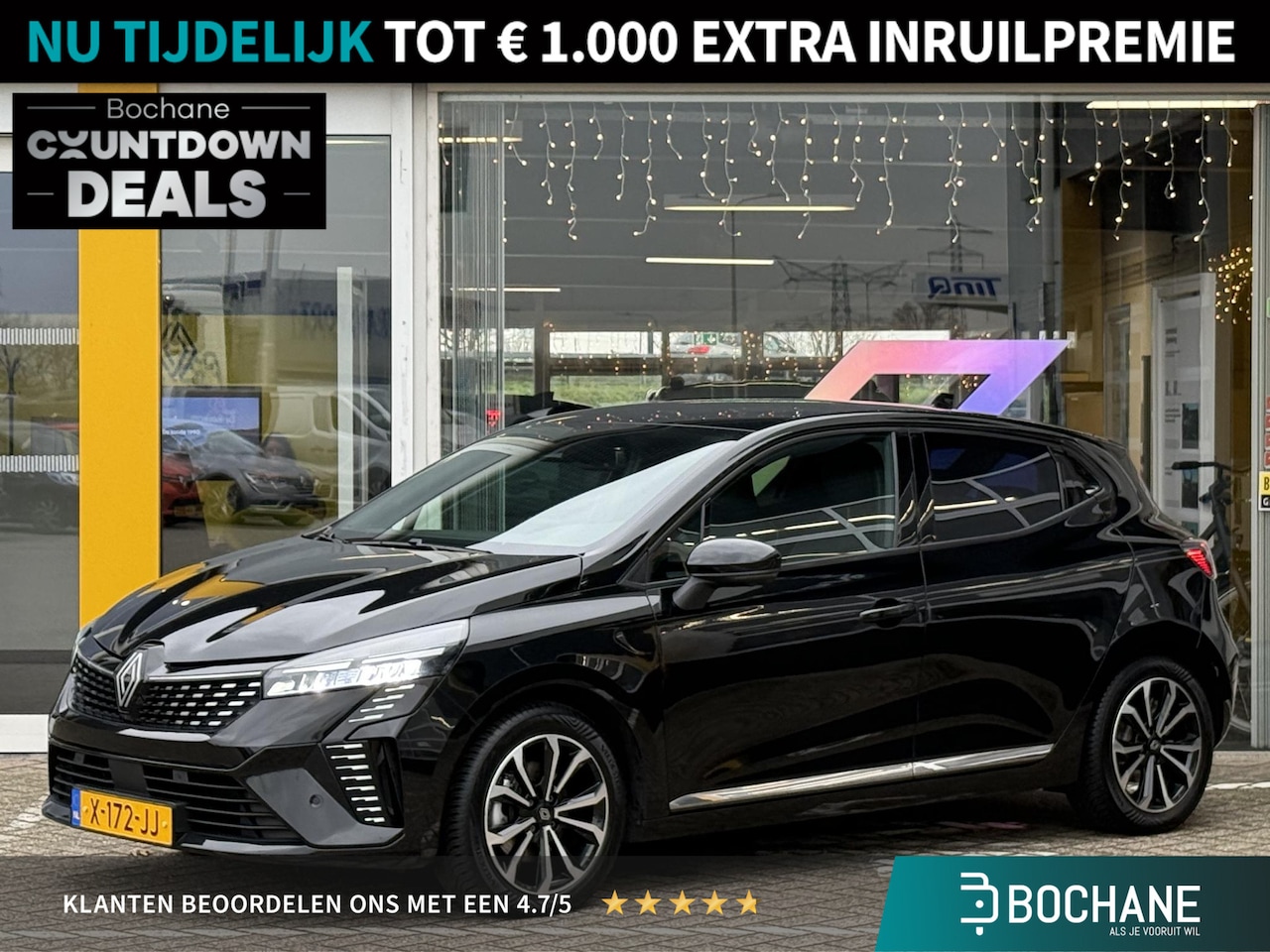 Renault Clio - 1.6 E-Tech Full Hybrid 145 techno | NAP | 360 graden camera | Navigatie | Climate Control - AutoWereld.nl