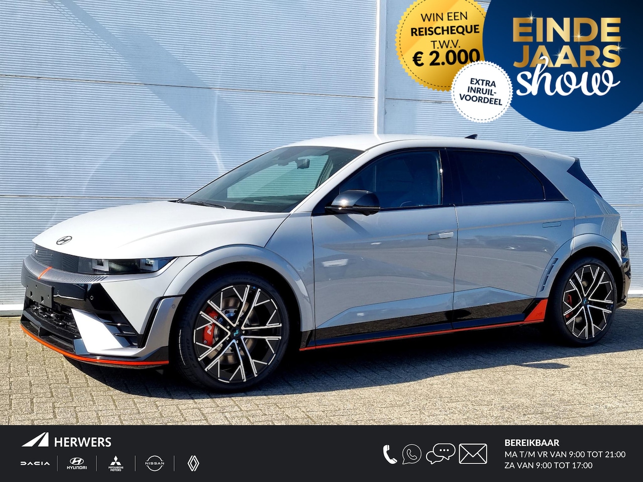 Hyundai IONIQ 5 - N AWD 84 kWh / Incl. 1500,- korting / Rijklaarprijs / Direct Leverbaar - AutoWereld.nl
