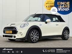 MINI Cabrio - 2.0 Cooper S Chili Serious Business Alarm klasse 3 / Automaat / Cabrio / Airco / Navigatie