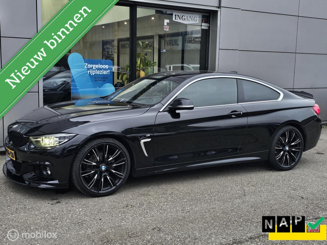 BMW 4-serie Coupé - 418i High Executive M Sport Leder/Camera - AutoWereld.nl