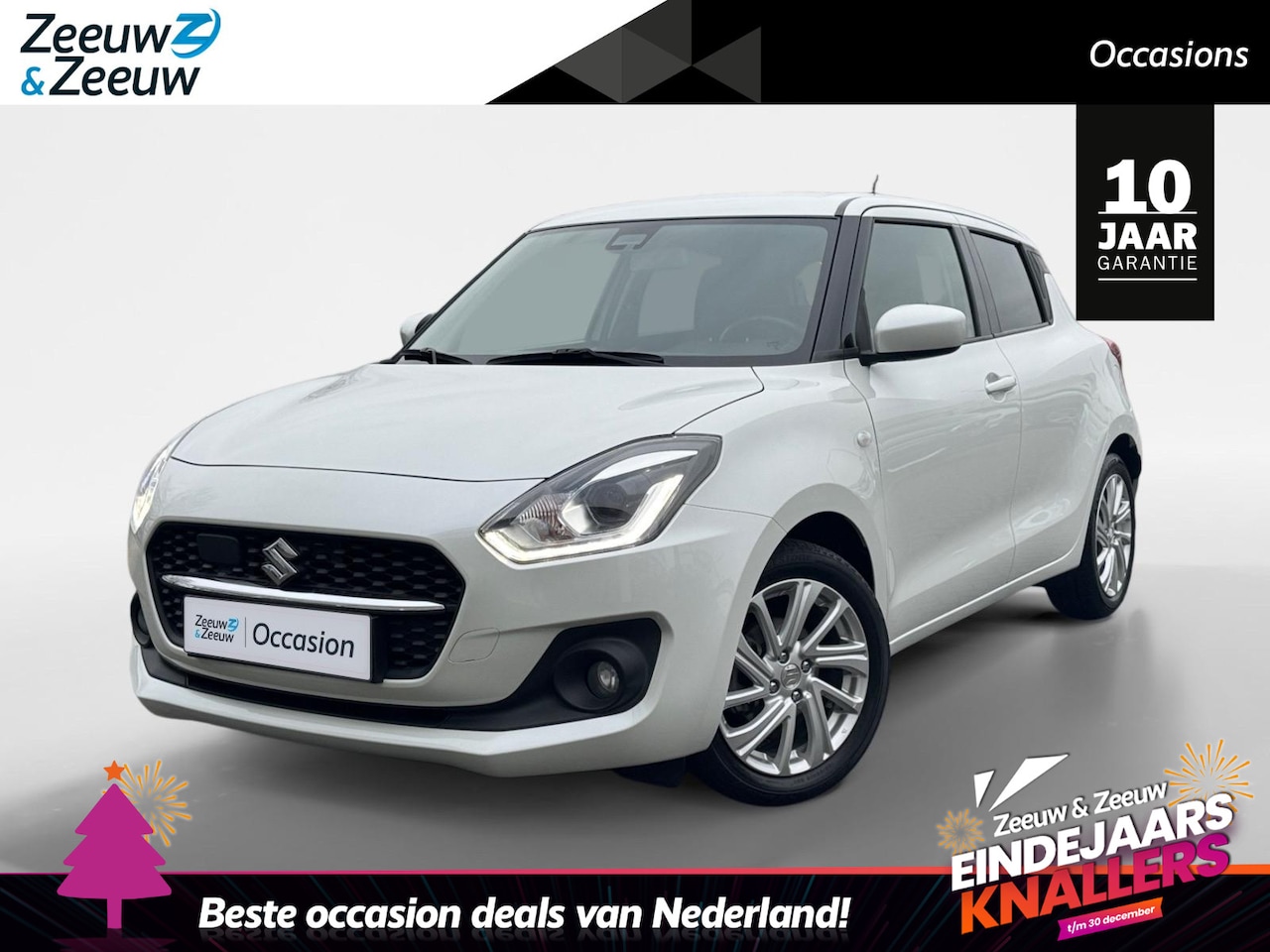 Suzuki Swift - 1.2 Select Smart Hybrid | Navigatie | Camera | Adapt. Cruise Control | Stoelverwarming | A - AutoWereld.nl