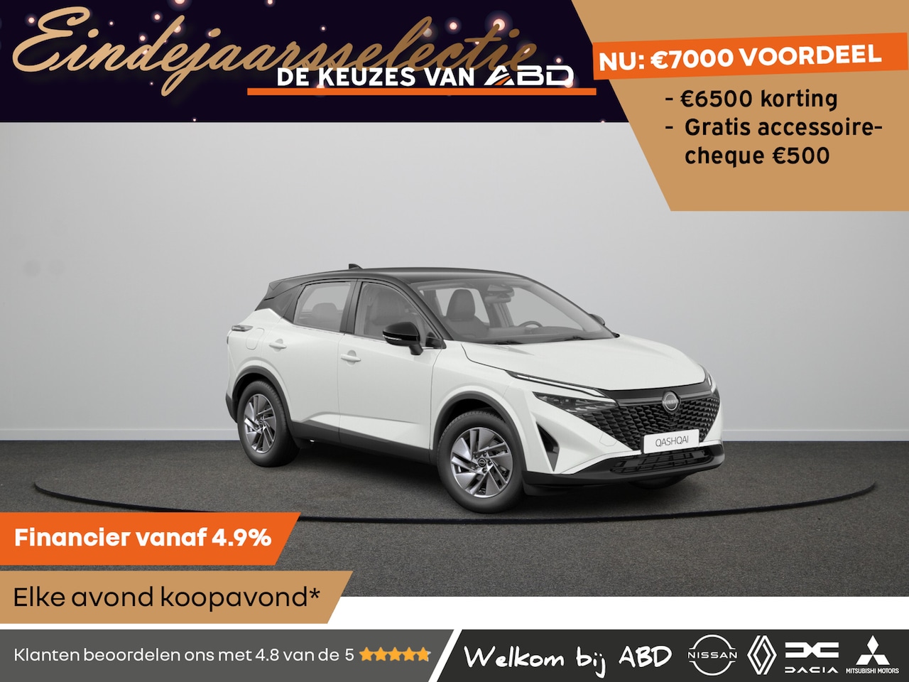 Nissan Qashqai - N-Design + Easy pack + Panoramisch glazen dak + Cold Pack Mild-Hybrid 158 Xtronic | 12.3" - AutoWereld.nl