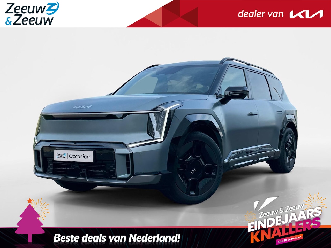 Kia EV9 - GT-Line AWD 6p. 99.8 kWh Nu te bestellen | UNIEKE KLEUR | € 4.000 Inruilpremie | €700 kort - AutoWereld.nl