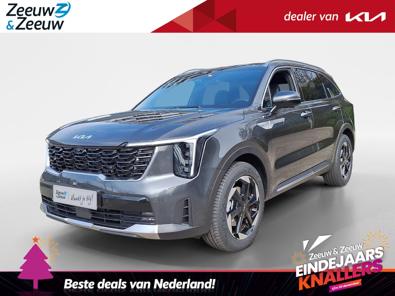 Kia Sorento - 1.6 T-GDi Plug-in Hybrid 4WD ExecutiveLine 7p. 1.6 T-GDi Plug-in Hybrid 4WD ExecutiveLine 7p. | NIEUW TE BESTELLEN! - AutoWereld.nl