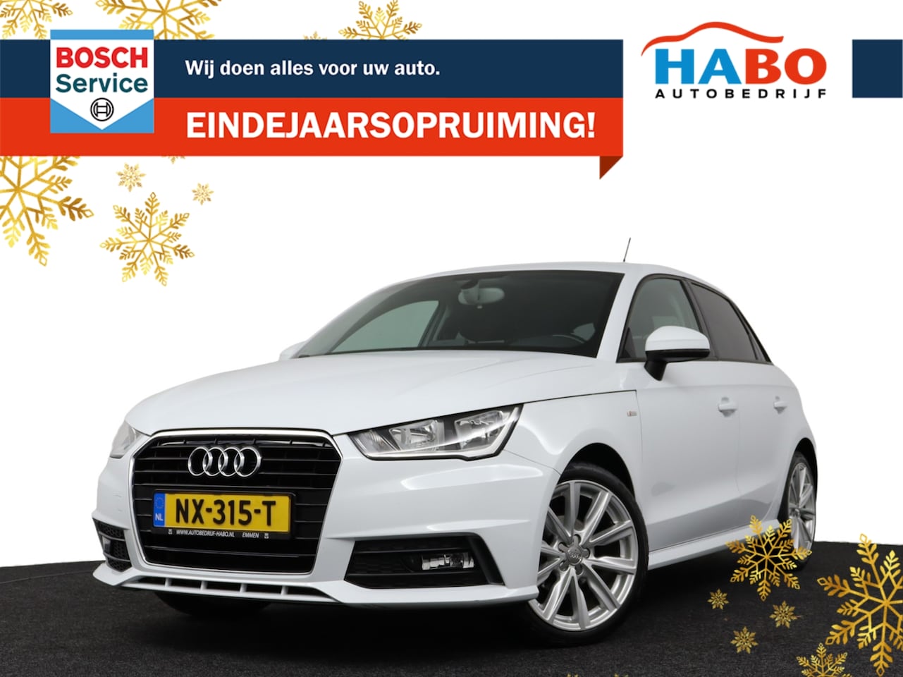 Audi A1 Sportback - 1.0 TFSI ADRENALIN S-LINE 5DRS ECC/CRUISE/NAV/PARK.SENS/MIST.LAMP/LMV - AutoWereld.nl