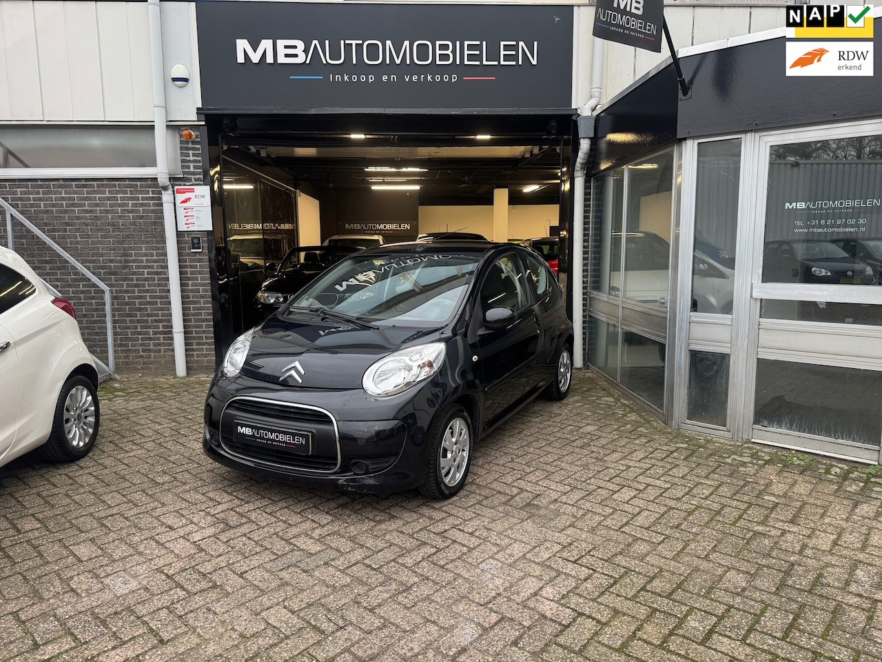 Citroën C1 - 1.0-12V Ambiance/ 3 Deurs/Zwart/Airco/LM Velgen/NAP!! - AutoWereld.nl
